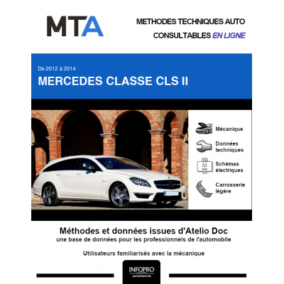 MTA Mercedes Classe cls II BREAK 5 portes de 07/2012 à 10/2014