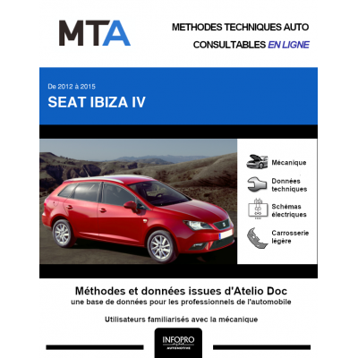 MTA Seat Ibiza IV BREAK 5 portes de 02/2012 à 03/2016