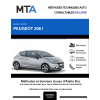 MTA Peugeot 208 I HAYON 3 portes de 03/2012 à 09/2015