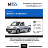 MTA Renault Kangoo II FOURGON 5 portes de 10/2008 à 03/2013