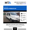 MTA Nissan Primastar FOURGON 4 portes de 08/2006 à ce jour