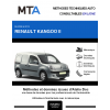 MTA Renault Kangoo II FOURGON 4 portes de 10/2008 à 03/2013