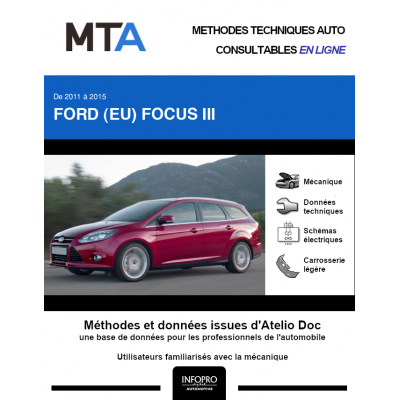 MTA Ford (eu) Focus III BREAK 5 portes de 01/2011 à 04/2015