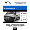 MTA Renault Master III COMBI 4 portes de 04/2010 à 06/2015