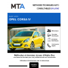 MTA Opel Corsa IV HAYON 3 portes de 01/2011 à 03/2015