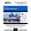 MTA Citroen Berlingo I FOURGON 3 portes de 07/1996 à 11/2002