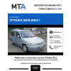 MTA Citroen Berlingo I BREAK 4 portes de 09/1996 à 11/2002