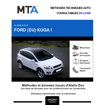 MTA Ford (eu) Kuga I BREAK 5 portes de 03/2008 à 12/2012