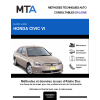 MTA Honda Civic VI BERLINE 4 portes de 04/2001 à 12/2003
