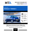 MTA Renault Twingo I HAYON 3 portes de 08/2000 à 06/2007