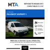 MTA Peugeot Expert I FOURGON 4 portes de 10/1995 à 12/2003