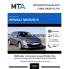 MTA Renault Megane III HAYON 5 portes de 11/2008 à 01/2012