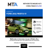 MTA Ford (eu) Fiesta VI HAYON 3 portes de 10/2008 à 11/2012