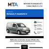 MTA Renault Kangoo II FOURGON 3 portes de 10/2008 à 03/2013