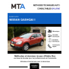 MTA Nissan Qashqai I BREAK 5 portes de 01/2007 à 09/2010