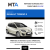MTA Renault Twingo II HAYON 3 portes de 06/2007 à 11/2011