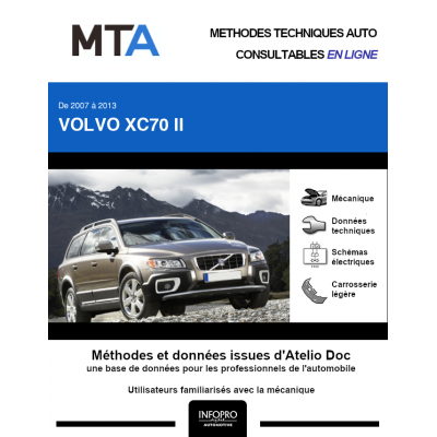 MTA Volvo Xc70 II BREAK 5 portes de 03/2007 à 06/2013