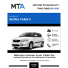 MTA Skoda Fabia II HAYON 5 portes de 05/2007 à 03/2010
