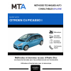 MTA Citroen C4 picasso I MONOSPACE 5 portes de 01/2007 à 10/2013