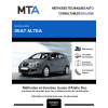 MTA Seat Altea MONOSPACE 5 portes de 10/2006 à 05/2009