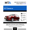 MTA Kia Carens III MONOSPACE 5 portes de 09/2006 à 02/2013