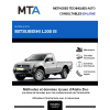MTA Mitsubishi L200 III PICKUP 2 portes de 03/2006 à ce jour