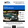 MTA Toyota Hilux IV PICKUP 2 portes de 01/2006 à 05/2010