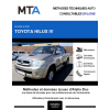 MTA Toyota Hilux IV PICKUP 2 portes de 01/2006 à 05/2010