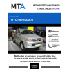 MTA Toyota Hilux IV PICKUP DBL.CAB. 4 portes de 01/2006 à 05/2010