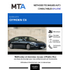 MTA Citroen C6 BERLINE 4 portes de 12/2005 à 03/2013