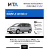 MTA Renault Espace IV MONOSPACE 5 portes de 03/2006 à 07/2012