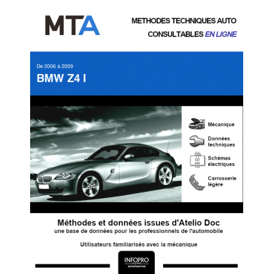 MTA Bmw Z4 I COUPE 3 portes de 03/2006 à 04/2009