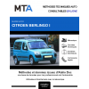 MTA Citroen Berlingo I BREAK 4 portes de 11/2002 à 10/2010