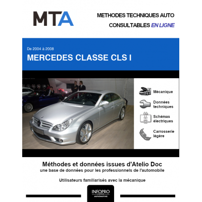MTA Mercedes Classe cls I BERLINE 4 portes de 09/2004 à 04/2008