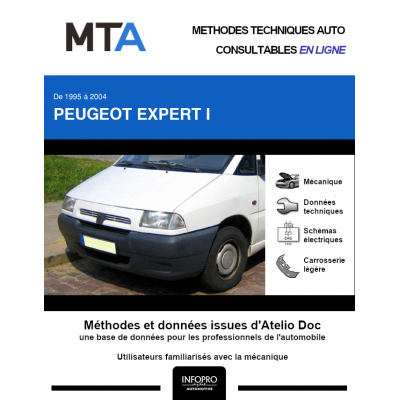 MTA Peugeot Expert I PLANCHER CABINE 2 portes de 10/1995 à 12/2003