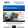 MTA Mercedes Sprinter I CHASSIS DOUBLE CABINE 3 portes de 01/2002 à 06/2006