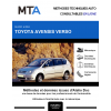 MTA Toyota Avensis verso MONOSPACE 5 portes de 07/2001 à 12/2003