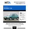 MTA Peugeot 106 HAYON 5 portes de 04/1996 à 09/2003