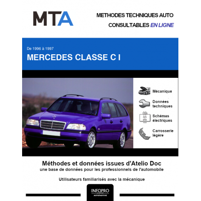 MTA Mercedes Classe c I BREAK 5 portes de 06/1996 à 06/1997