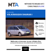 MTA Volkswagen Sharan I MONOSPACE 5 portes de 10/1995 à 06/2000
