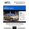 MTA Renault Clio II HAYON 5 portes de 03/1998 à 06/2001