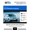MTA Volkswagen Sharan I MONOSPACE 5 portes de 01/2004 à 09/2010