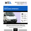 MTA Mercedes Sprinter I FOURGON 4 portes de 03/2000 à 06/2006