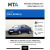 MTA Opel Astra II COUPE 2 portes de 05/2000 à 02/2005
