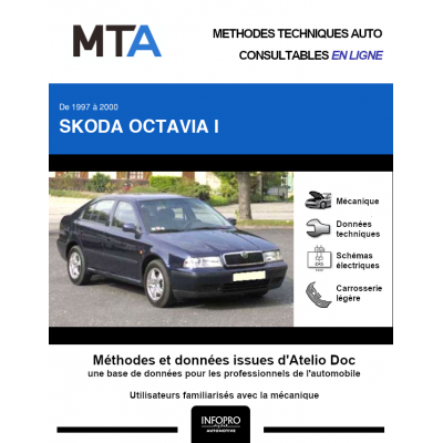 MTA Skoda Octavia I HAYON 5 portes de 05/1997 à 10/2000