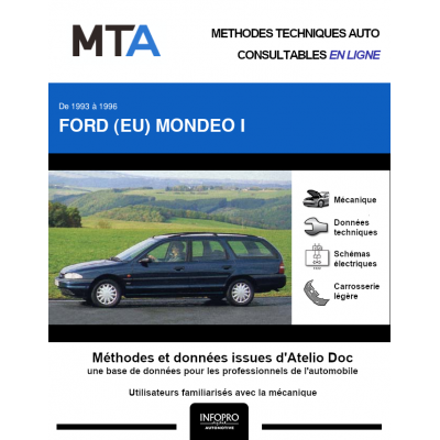 MTA Ford (eu) Mondeo I BREAK 5 portes de 03/1993 à 09/1996