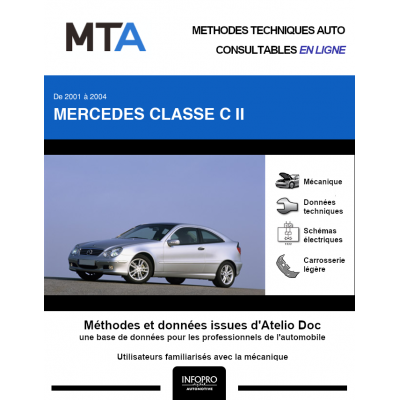 MTA Mercedes Classe c coupe sport II COUPE 3 portes de 03/2001 à 03/2004