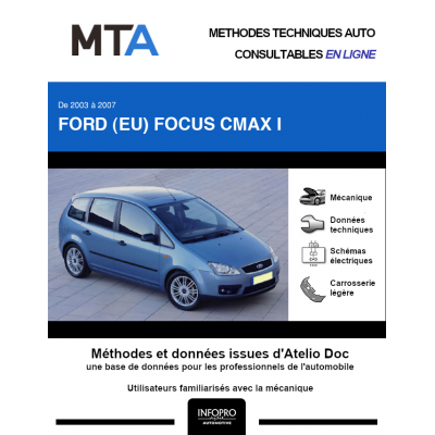 MTA Ford (eu) Focus cmax I MONOSPACE 5 portes de 09/2003 à 03/2007