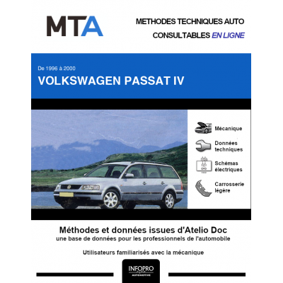 MTA Volkswagen Passat IV BREAK 5 portes de 07/1997 à 10/2000