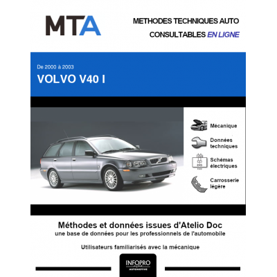 MTA Volvo V40 I BREAK 5 portes de 06/2000 à 12/2003